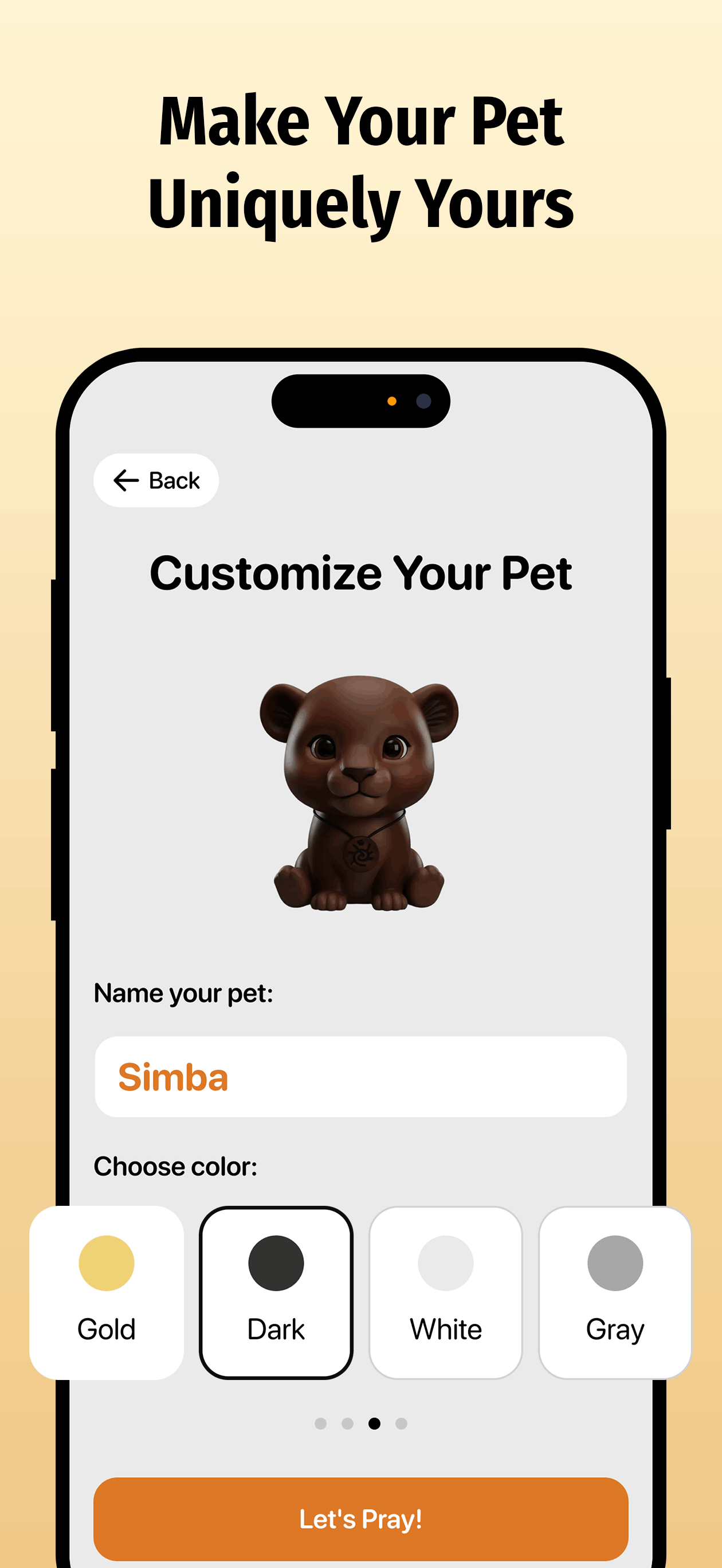Customize your pet